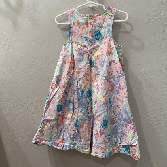 Joules Mermaid Coral Sea Shells Tank Dress - Picture 8 of 8